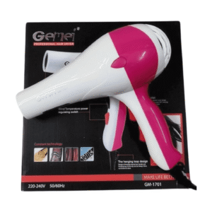 Gemei 1701 Professional Hair Dryer: Excellence in 1200W Styling