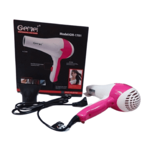 Gemei 1701 Professional Hair Dryer: Excellence in 1200W Styling