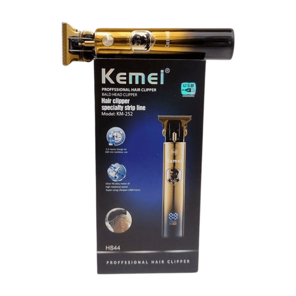 Kemei 252 Hair Trimmer – Reliable Grooming Essential