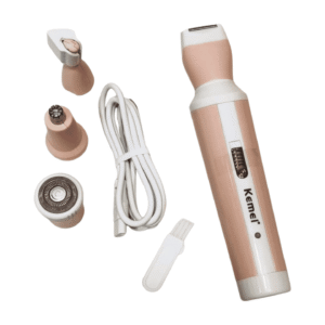 KEMEI 4 IN 1 SHAVER SUIT KM-3024 Rechargeable Lady Shaver.