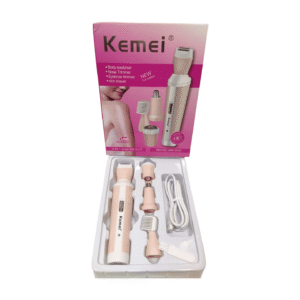 KEMEI 4 IN 1 SHAVER SUIT KM-3024 Rechargeable Lady Shaver.