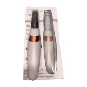 Pretty Gril Flawless Electronic Pedicure Tool, Rechargeable Foot File with USB Cable, Professional Callus Remover BD613
