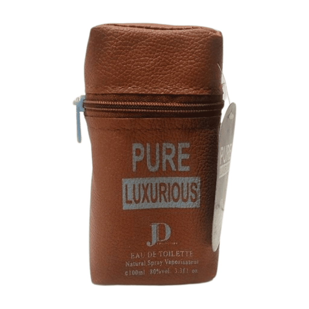 PURE LUXURIOUS EAU DE TOILETTE NATURAL SPRAY VAPORISALEUI E100ML 80% VOL 3.3 FL.OZ.