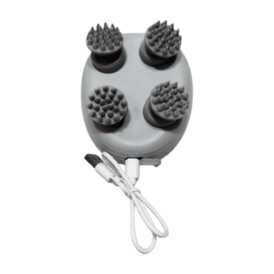 Smart Scalp Massager, Electric USB-Powered, 4 Massage Nodes, Silver OSK-701