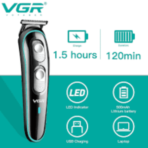 VGR V-055 Professional Cordless Rechargeable Beard Trimmer