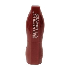 Huda Matte me Rich Lipstick, 24 Hours Long Lasting, Waterproof, Nude Colour