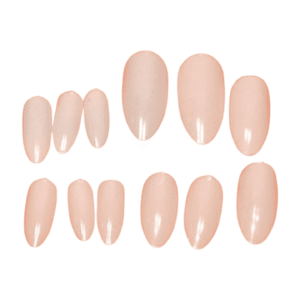 White Artificial Press-On Nails, Fake Nail Art Set 1 pack